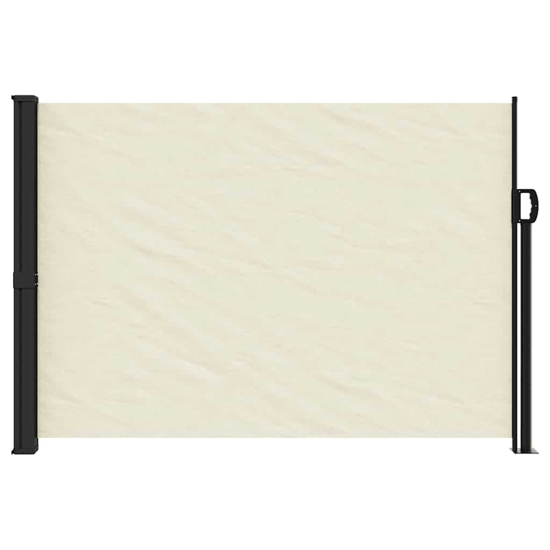 Afbeelding laden in galerijviewer, Vidaxl windscherm uittrekbaar 140x600 cm crème
