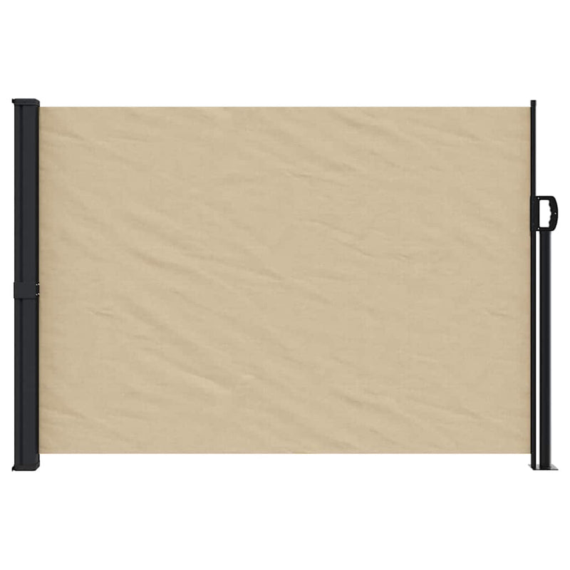 Afbeelding laden in galerijviewer, Vidaxl windscherm uittrekbaar 140x600 cm beige
