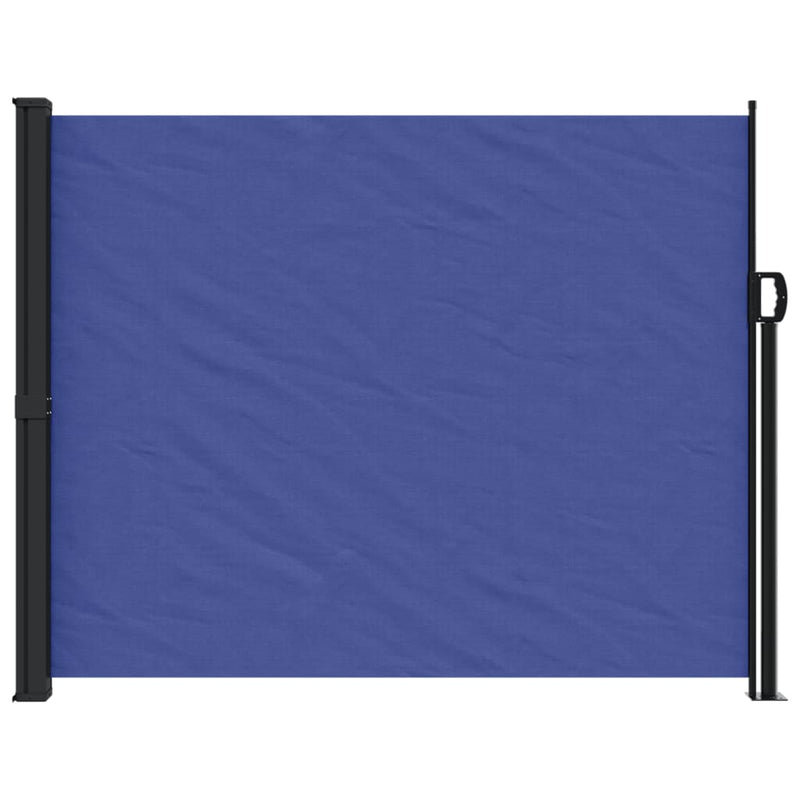 Afbeelding laden in galerijviewer, Vidaxl windscherm uittrekbaar 160x600 cm blauw
