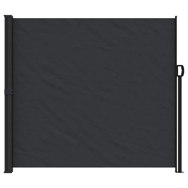 Afbeelding laden in galerijviewer, Vidaxl windscherm uittrekbaar 180x600 cm zwart

