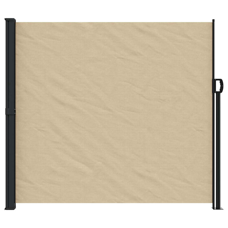 Afbeelding laden in galerijviewer, Vidaxl windscherm uittrekbaar 180x600 cm beige
