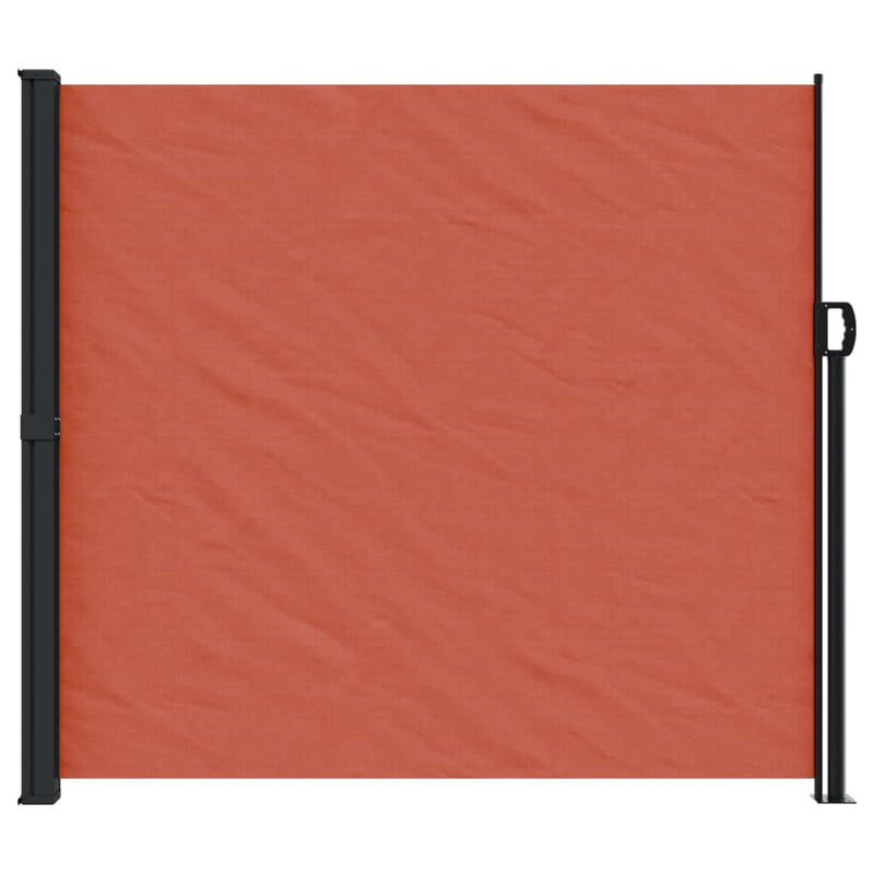 Afbeelding laden in galerijviewer, Vidaxl windscherm uittrekbaar 180x600 cm terracotta
