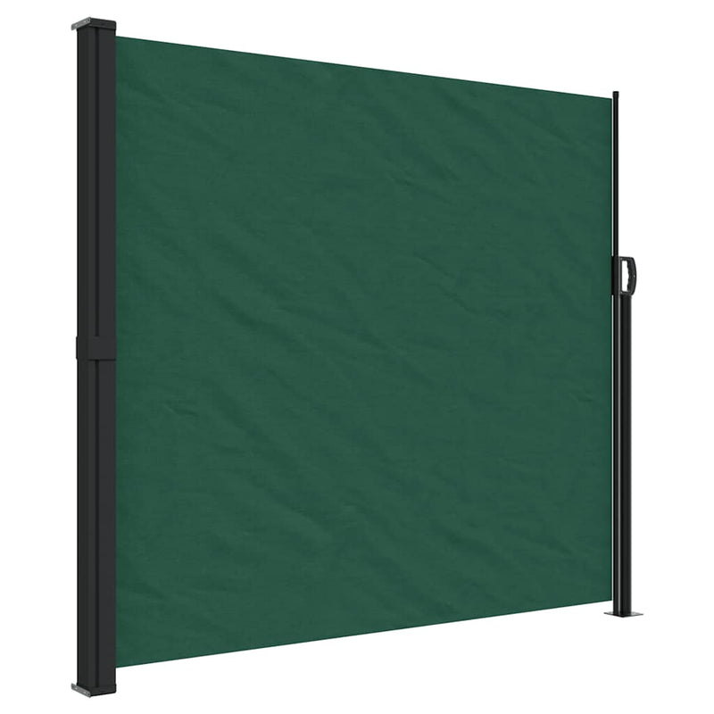 Afbeelding laden in galerijviewer, Vidaxl tuinscherm uittrekbaar 180x600 cm donkergroen
