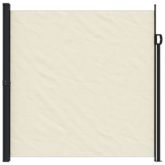 Vidaxl windscherm uittrekbaar 200x600 cm crèmekleurig