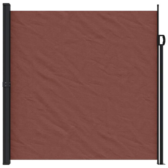 Vidaxl windscherm uittrekbaar 200x600 cm bruin