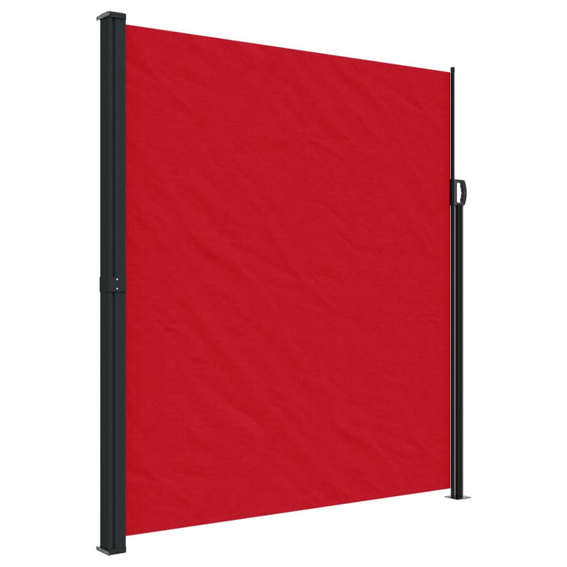 Afbeelding laden in galerijviewer, Vidaxl windscherm uittrekbaar 220x600 cm rood
