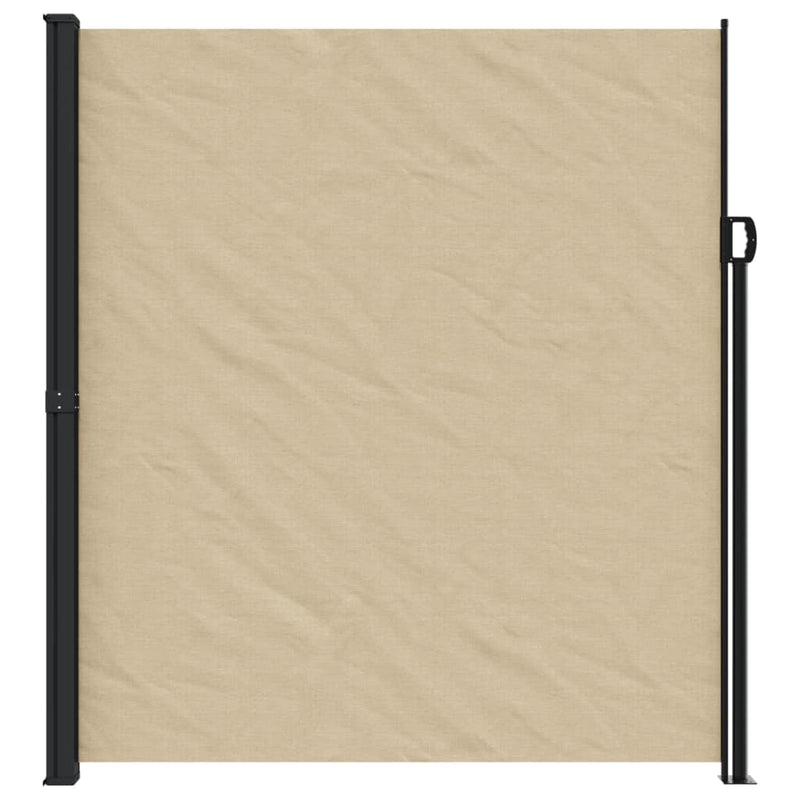 Afbeelding laden in galerijviewer, VidaXL Windscherm uittrekbaar 220x600 cm beige
