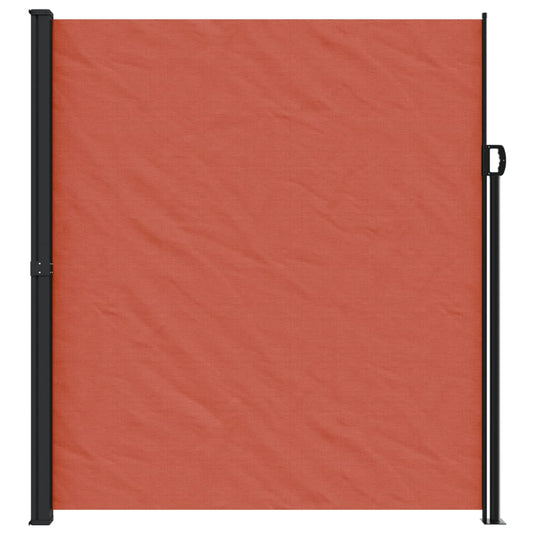 Vidaxl windscherm uittrekbaar 220x600 cm terracotta