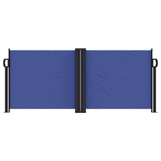 Vidaxl windscherm uittrekbaar 100x600 cm blauw