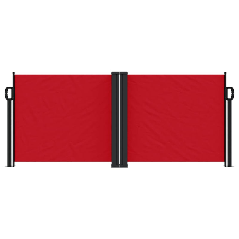 Afbeelding laden in galerijviewer, Vidaxl windscherm uittrekbaar 100x600 cm rood
