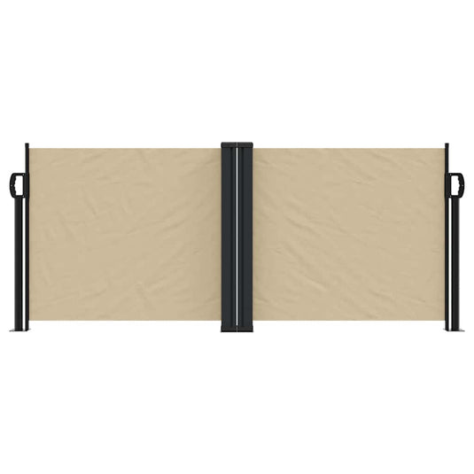 Vidaxl windscherm uittrekbaar 100x600 cm beige