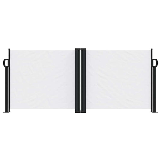 Vidaxl windscherm uittrekbaar 100x600 cm wit