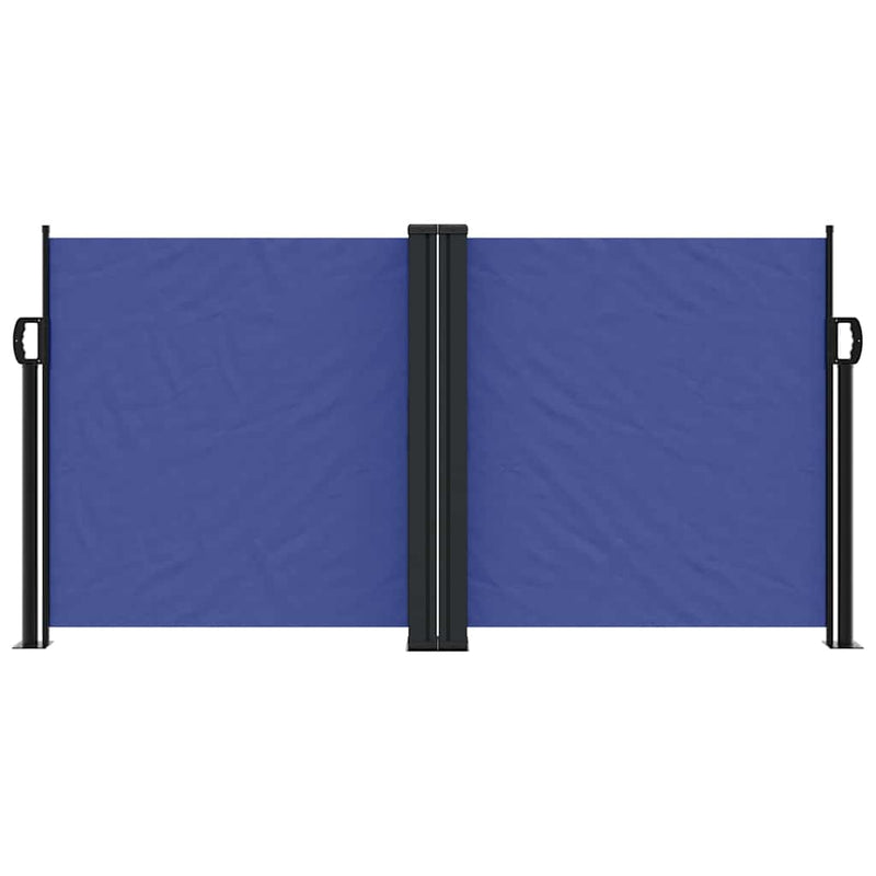 Afbeelding laden in galerijviewer, Vidaxl windscherm uittrekbaar 120x600 cm blauw
