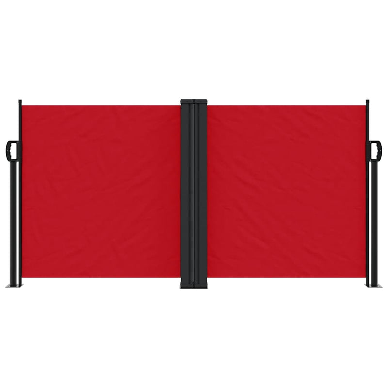 Afbeelding laden in galerijviewer, Vidaxl windscherm uittrekbaar 120x600 cm rood
