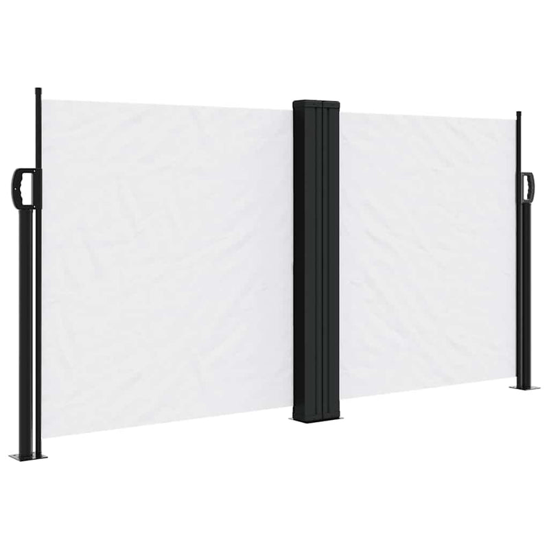 Afbeelding laden in galerijviewer, Vidaxl windscherm uittrekbaar 120x600 cm wit
