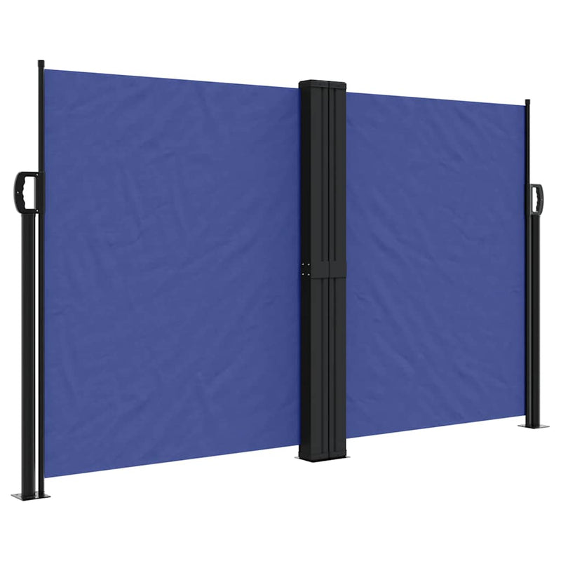 Afbeelding laden in galerijviewer, Vidaxl windscherm uittrekbaar 140x600 cm blauw

