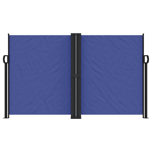 Vidaxl windscherm uittrekbaar 140x600 cm blauw