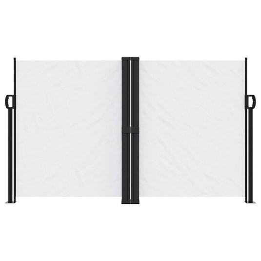 Vidaxl windscherm uittrekbaar 140x600 cm wit