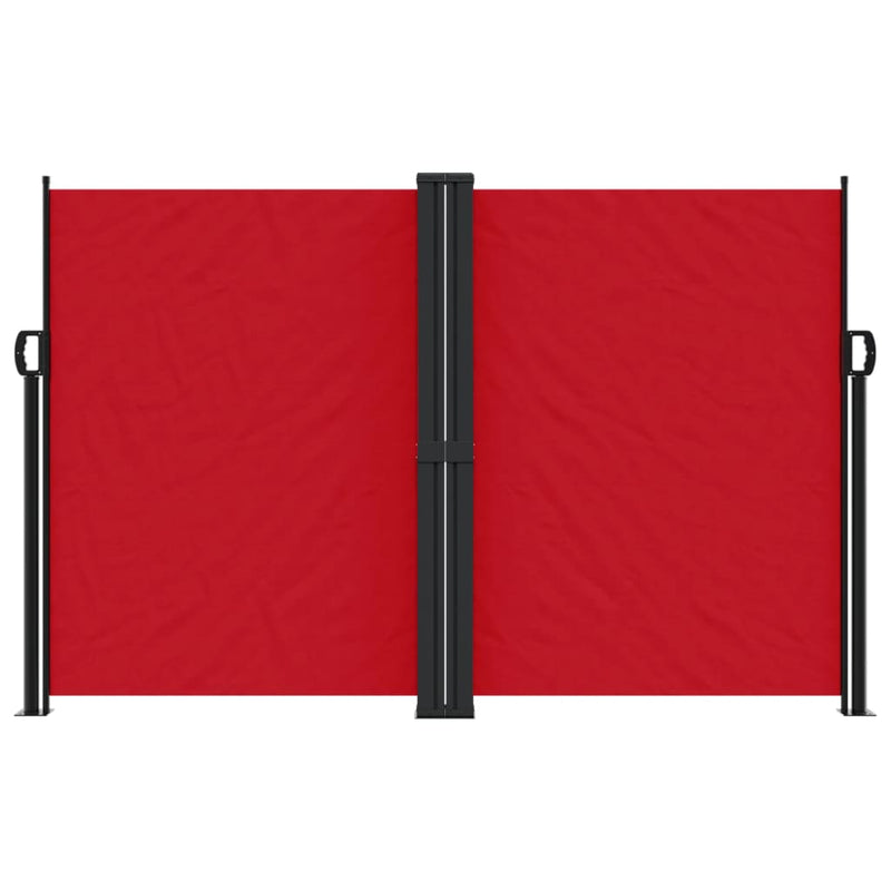 Afbeelding laden in galerijviewer, Vidaxl windscherm uittrekbaar 160x600 cm rood
