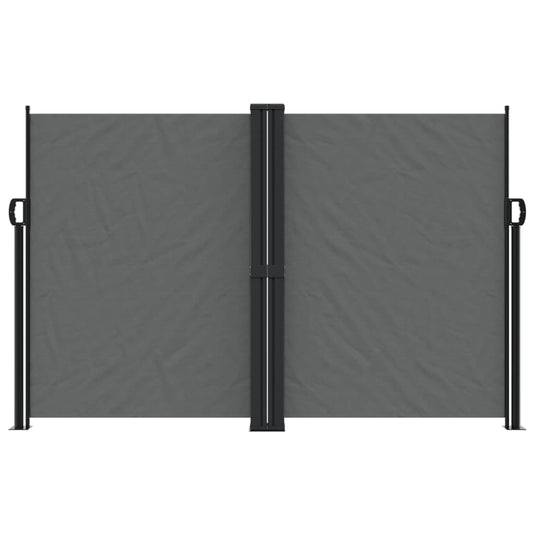 Vidaxl windscherm uittrekbaar 160x600 cm antraciet
