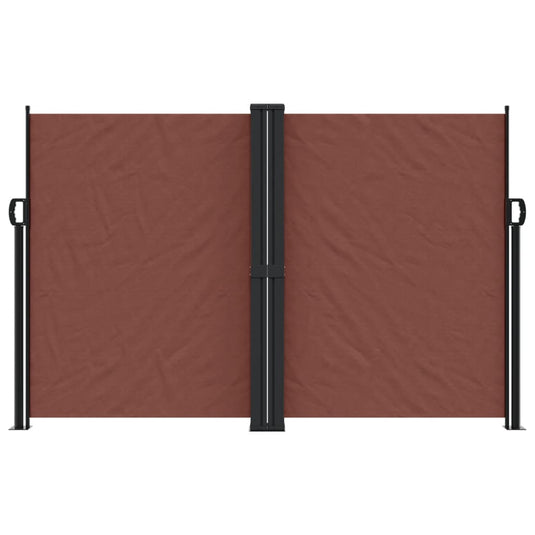 Vidaxl windscherm uittrekbaar 160x600 cm bruin