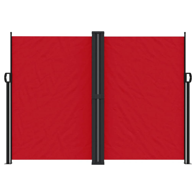 Afbeelding laden in galerijviewer, Vidaxl windscherm uittrekbaar 180x600 cm rood

