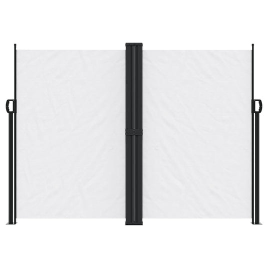 Vidaxl windscherm uittrekbaar 180x600 cm wit