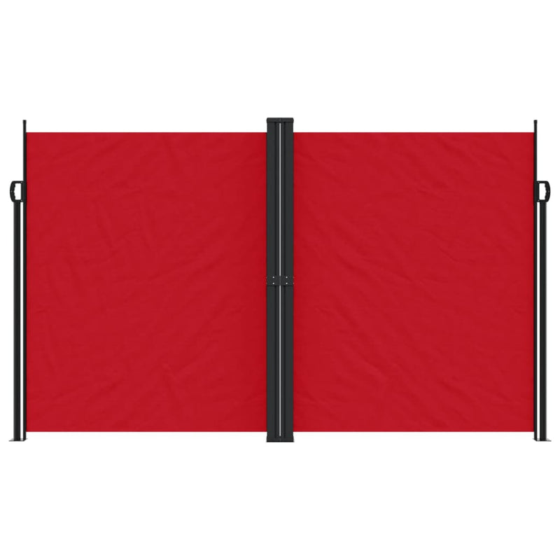 Afbeelding laden in galerijviewer, Vidaxl windscherm uittrekbaar 200x600 cm rood
