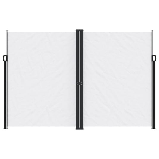 Vidaxl windscherm uittrekbaar 220x600 cm wit