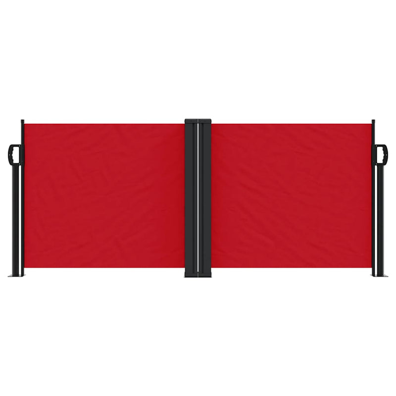 Afbeelding laden in galerijviewer, Vidaxl windscherm uittrekbaar 100x1000 cm rood

