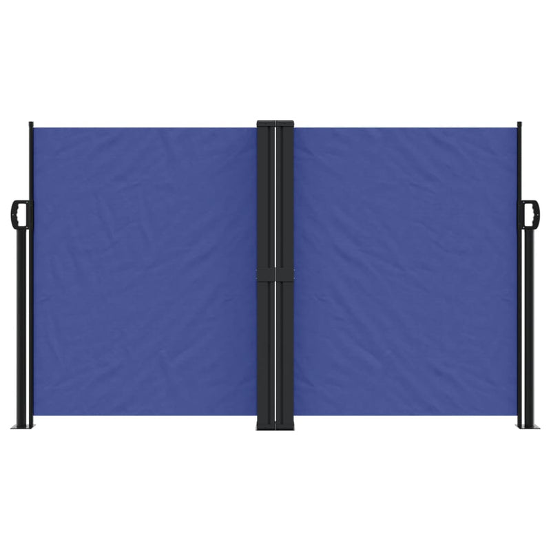 Afbeelding laden in galerijviewer, Vidaxl windscherm uittrekbaar 140x1000 cm blauw
