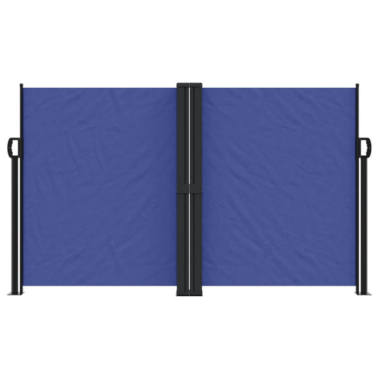 Vidaxl windscherm uittrekbaar 140x1000 cm blauw
