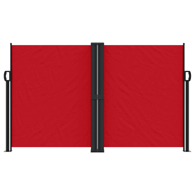 Afbeelding laden in galerijviewer, Vidaxl windscherm uittrekbaar 140x1000 cm rood
