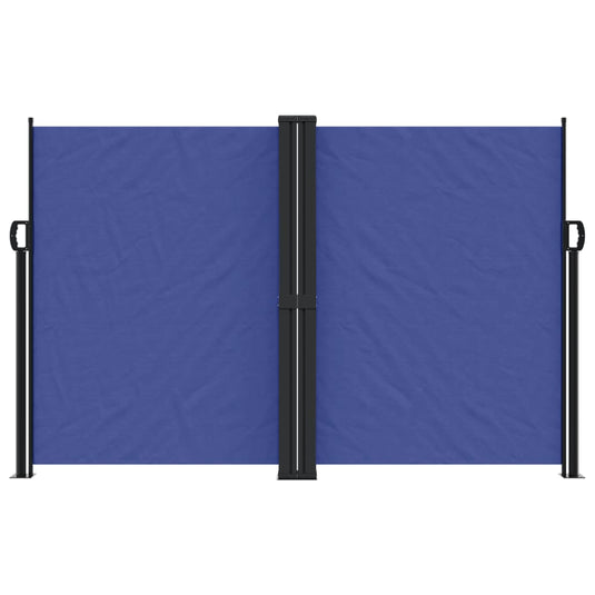 Vidaxl windscherm uittrekbaar 160x1000 cm blauw