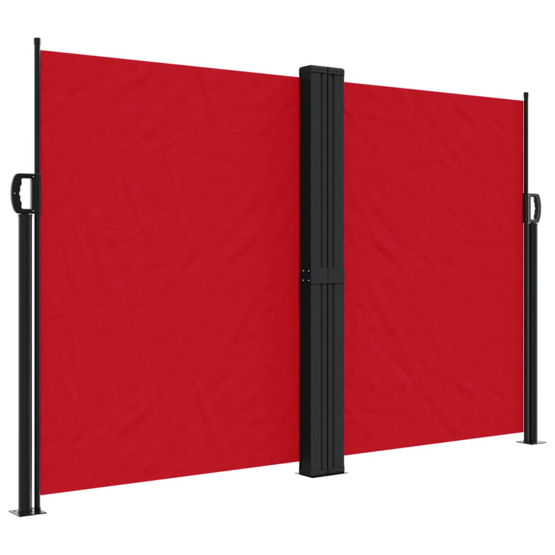 Afbeelding laden in galerijviewer, Vidaxl windscherm uittrekbaar 160x1000 cm rood

