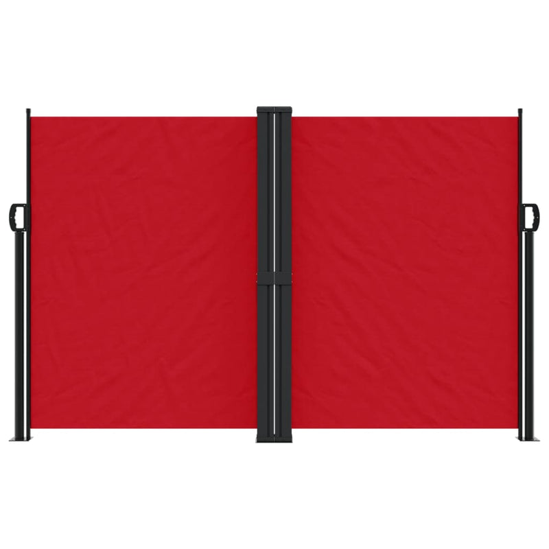 Afbeelding laden in galerijviewer, Vidaxl windscherm uittrekbaar 160x1000 cm rood
