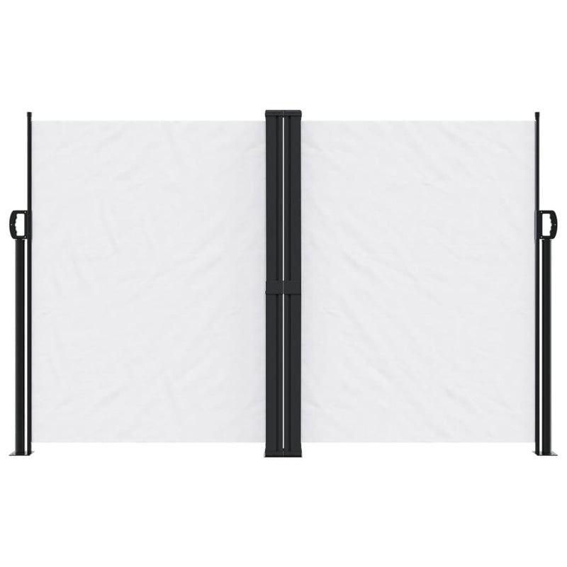 Afbeelding laden in galerijviewer, Vidaxl windscherm uittrekbaar 160x1000 cm wit
