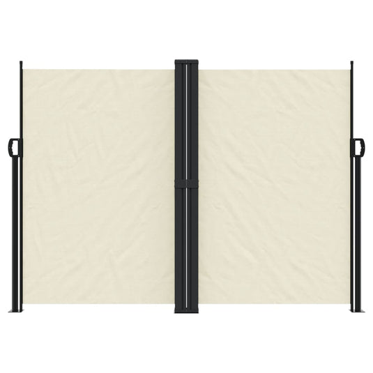Vidaxl windscherm uittrekbaar 180x1000 cm zwart