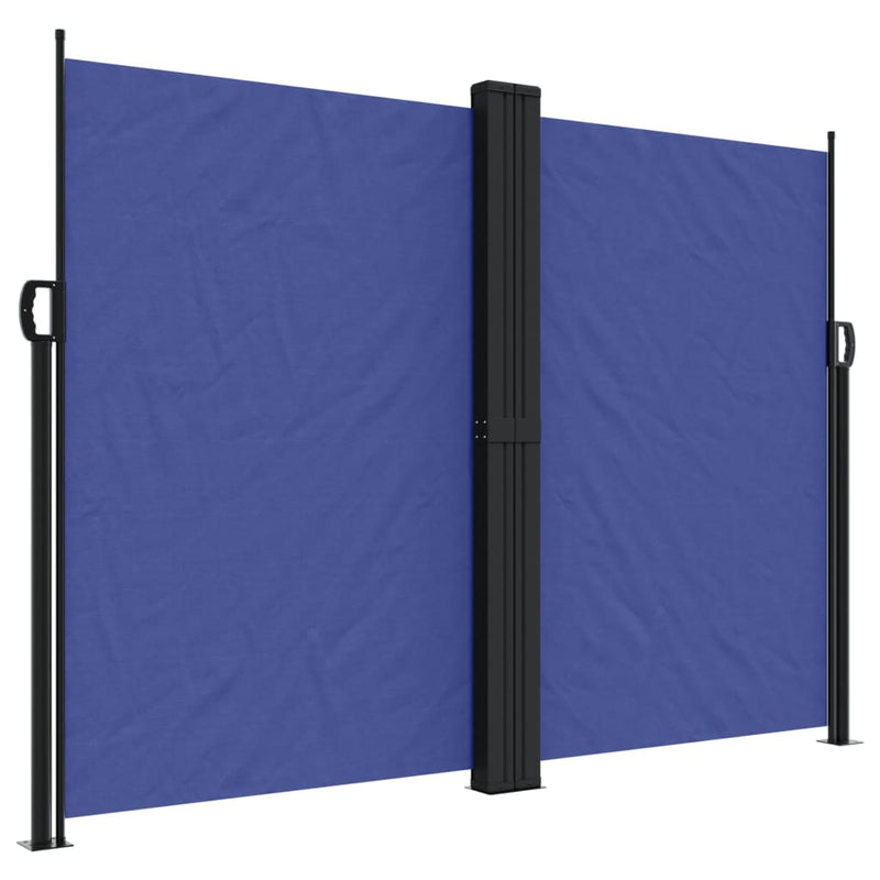 Afbeelding laden in galerijviewer, Vidaxl windscherm uittrekbaar 180x1000 cm blauw
