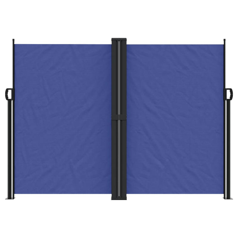 Afbeelding laden in galerijviewer, Vidaxl windscherm uittrekbaar 180x1000 cm blauw
