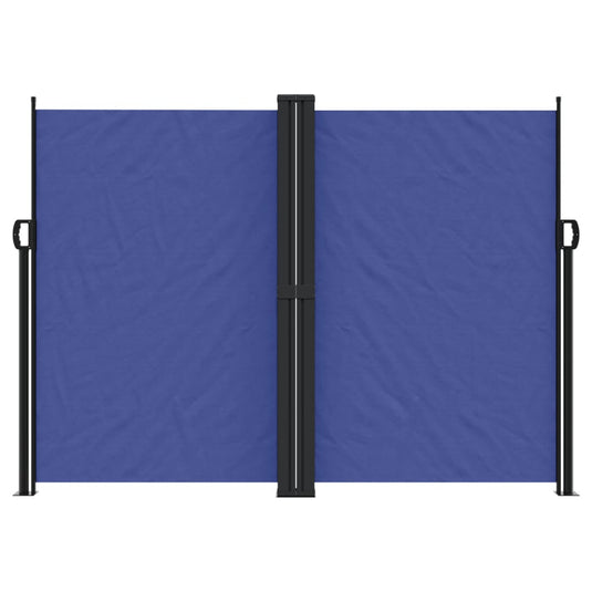 Vidaxl windscherm uittrekbaar 180x1000 cm blauw