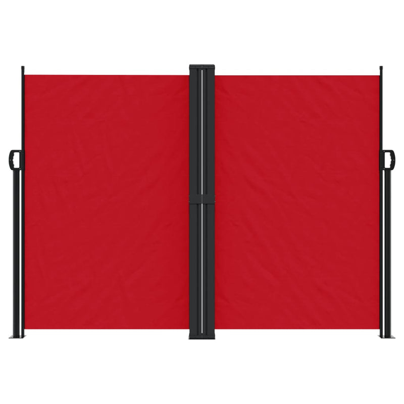 Afbeelding laden in galerijviewer, Vidaxl windscherm uittrekbaar 180x1000 cm rood
