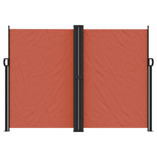 Vidaxl windscherm uittrekbaar 180x1000 cm terracottakleurig