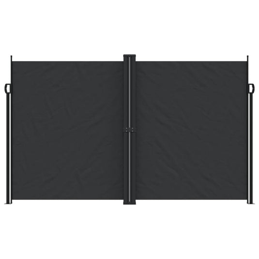 Vidaxl windscherm uittrekbaar 200x1000 cm zwart