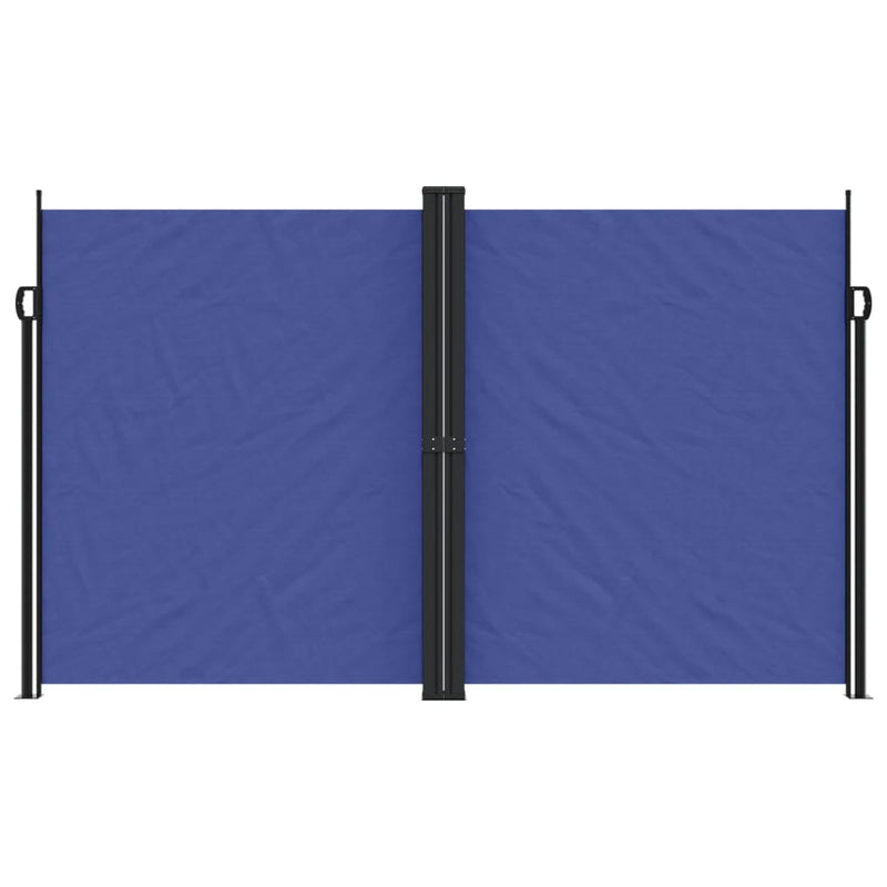 Afbeelding laden in galerijviewer, Vidaxl windscherm uittrekbaar 200x1000 cm blauw
