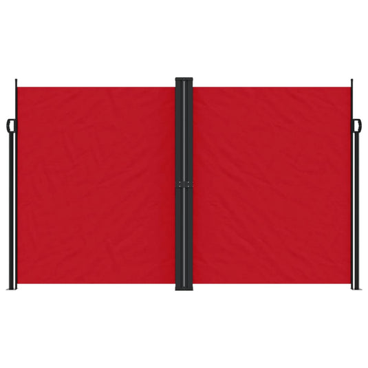 Vidaxl windscherm uittrekbaar 200x1000 cm rood