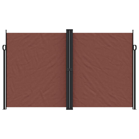 Vidaxl windscherm uittrekbaar 200x1000 cm bruin
