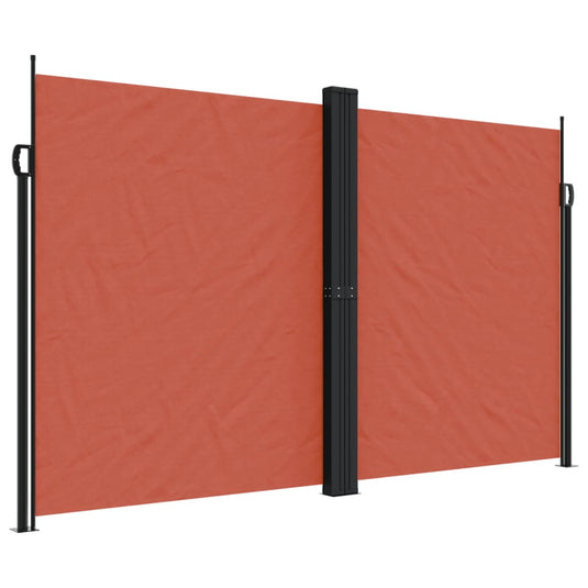 Vidaxl windscherm uittrekbaar 200x1000 cm terracottakleurig