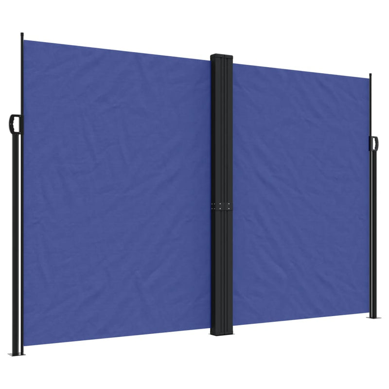 Afbeelding laden in galerijviewer, Vidaxl windscherm uittrekbaar 220x1000 cm blauw
