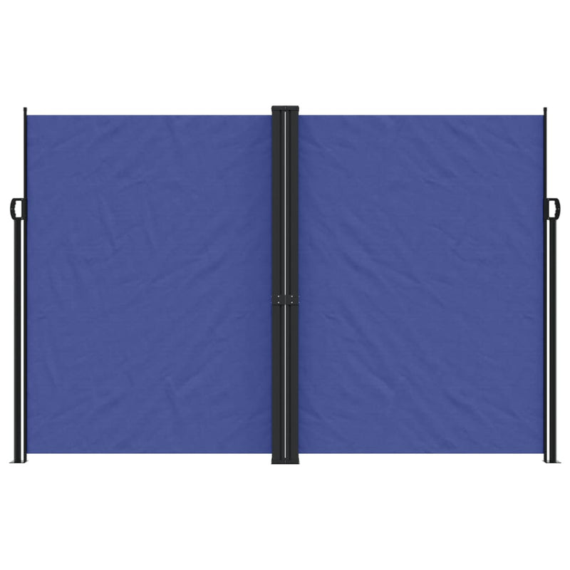 Afbeelding laden in galerijviewer, Vidaxl windscherm uittrekbaar 220x1000 cm blauw
